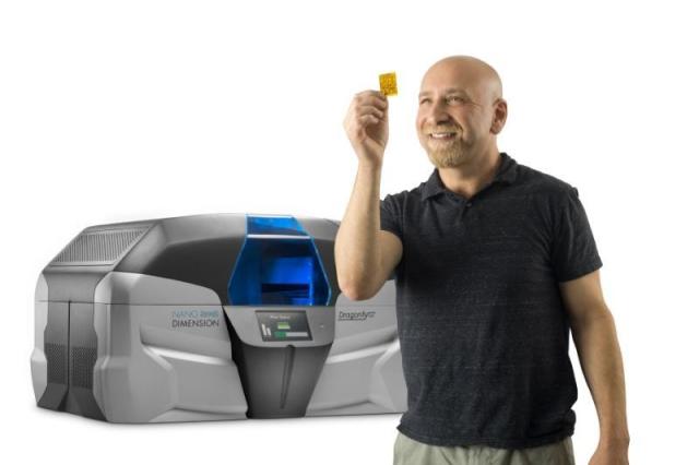  The DragonFly 2020 is Nano Dimension’s electronics 3D printer. (Image courtesy of Nano Dimension.) 
