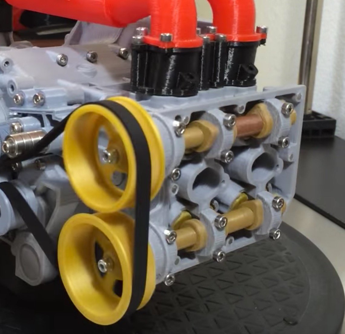  3D printed Subaru WRX EJ20 Boxer Engine 