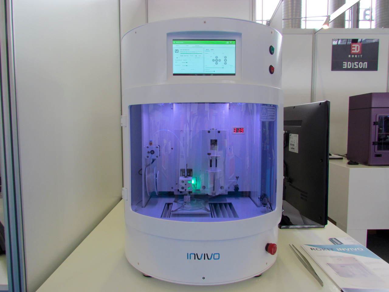  ROKIT's new Invivo 3D bioprinter 