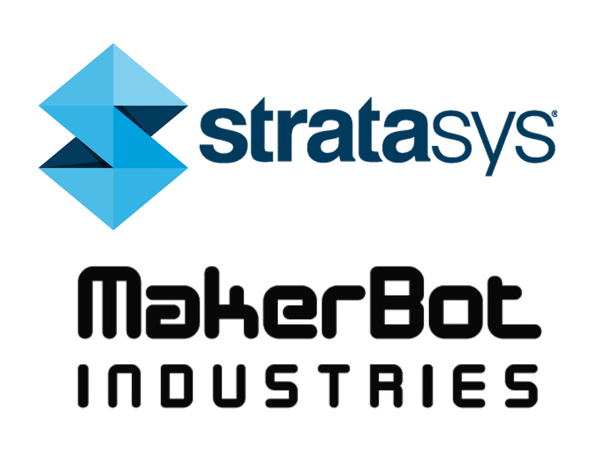  Stratasys and MakerBot logos 