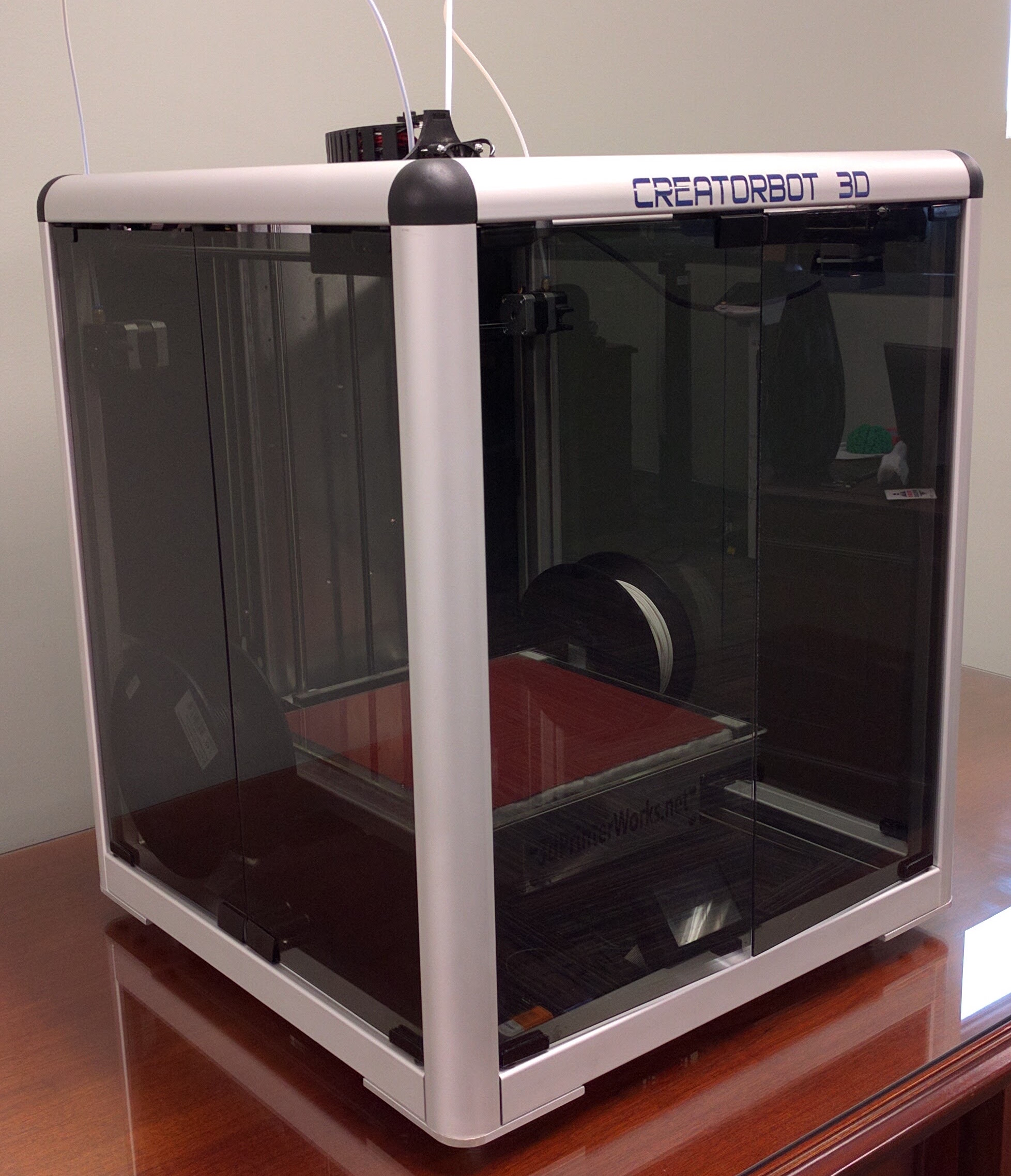  The CreatorBot Pro Series II 3D printer 