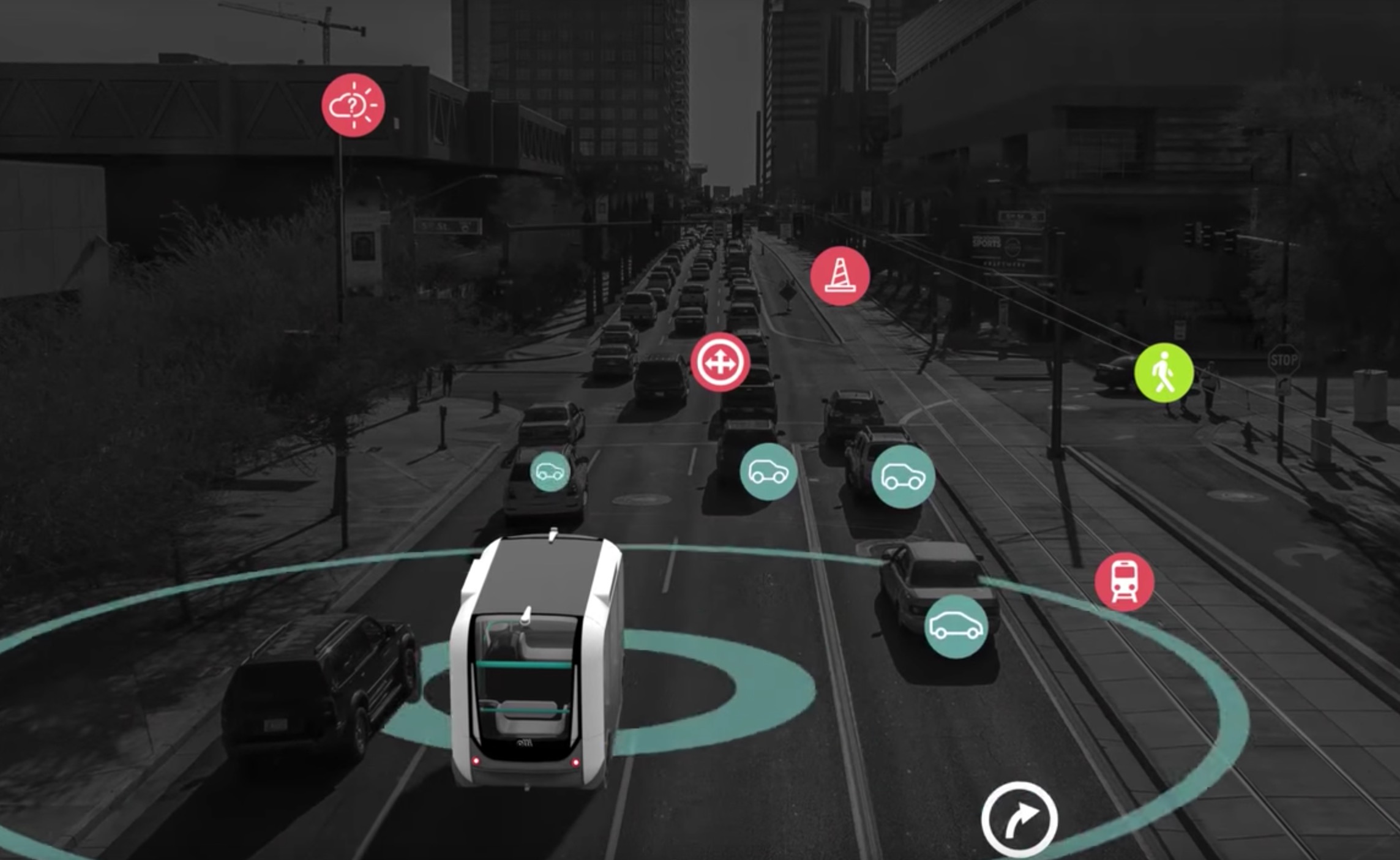  Olli's concept for self-driving sensors 