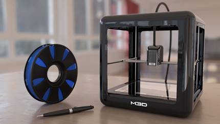 The M3D Pro desktop 3D printer 