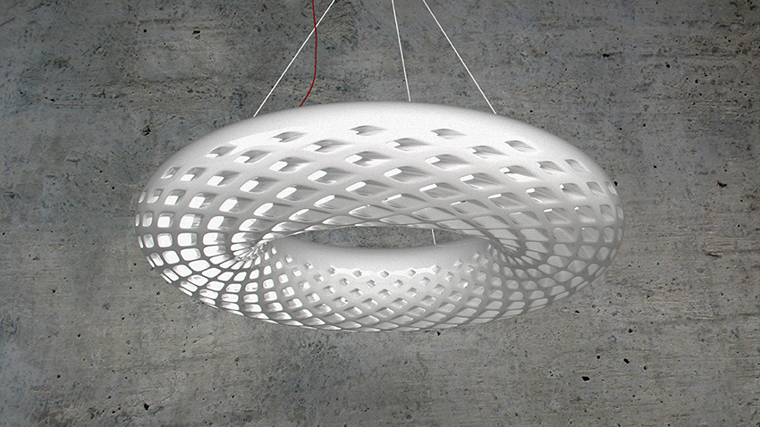 Janne Kyttanen's amazing Avoid Chandelier 3D printed furnishing 