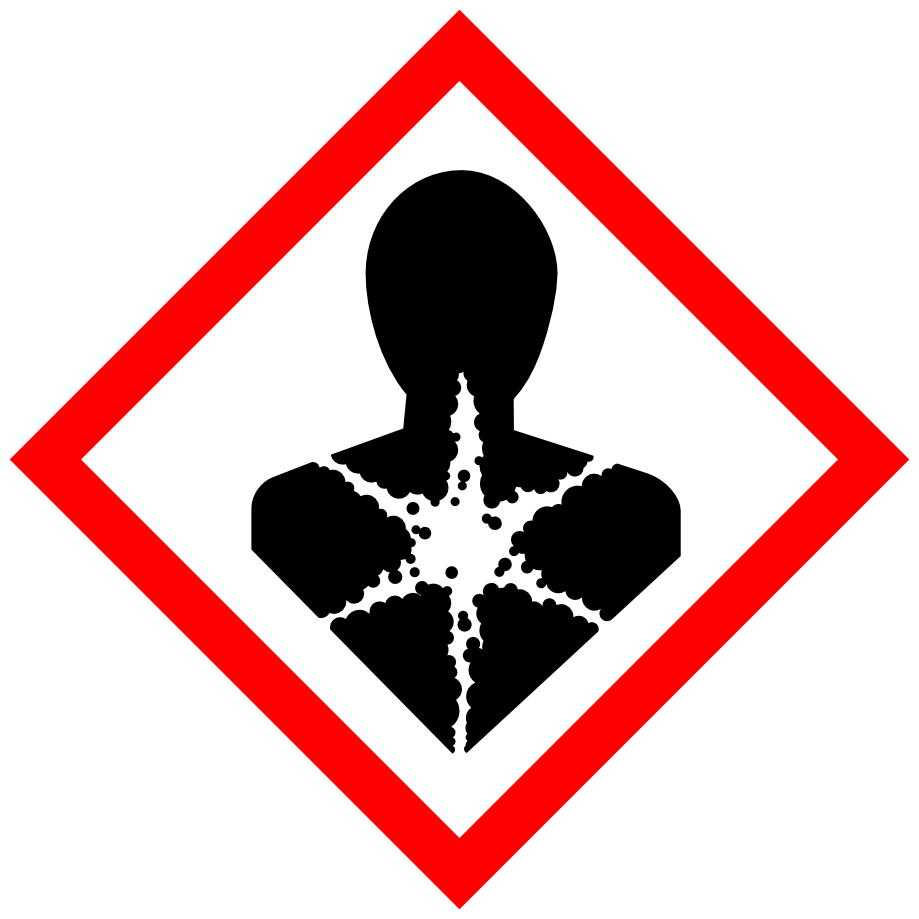   The symbol for substances hazardous to the human health  