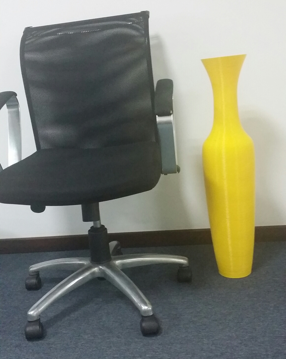  A giant vase printed on the CoLiDo Mega 3D printer 