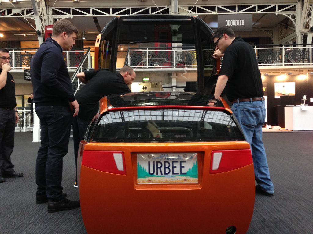  The URBEE, the world's first 3D printed car. Sort of 