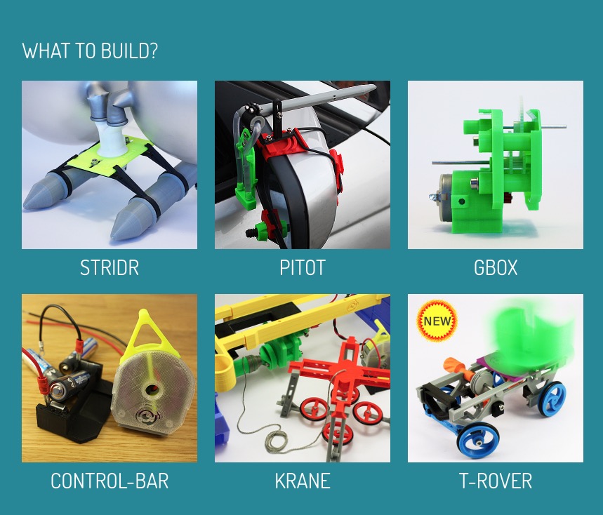  Laykanics educational 3D printing projects 