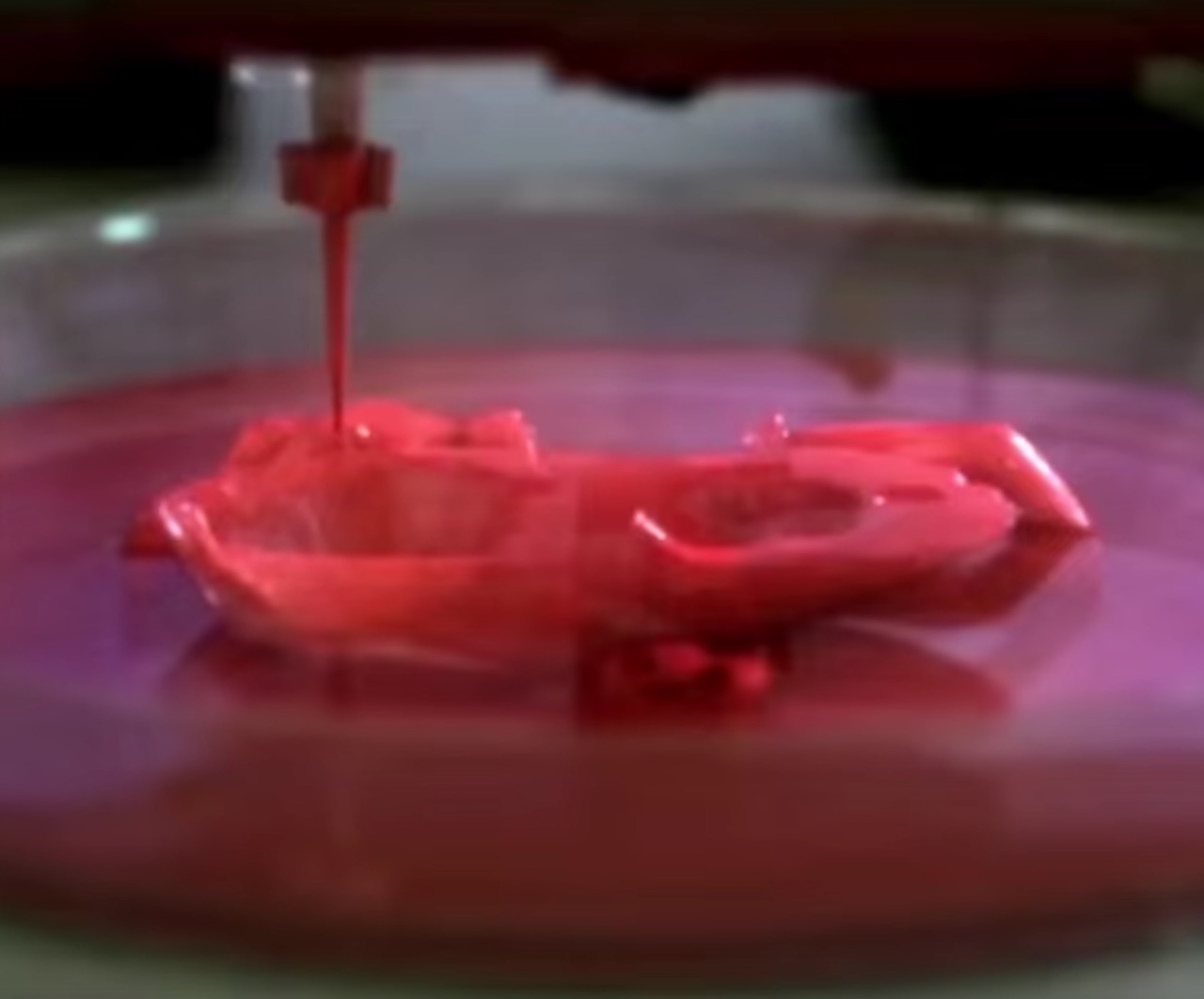  Bioprinting a component of the modular body prototype 