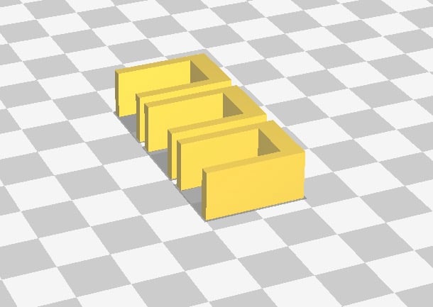  Cura 2.1 multiple objects added to the platform 