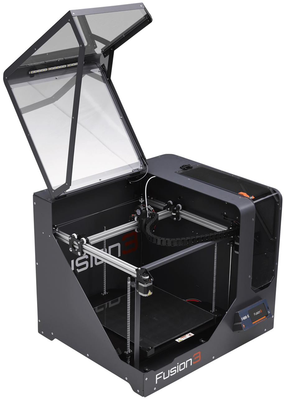  Fusion3 F400 with open lid 