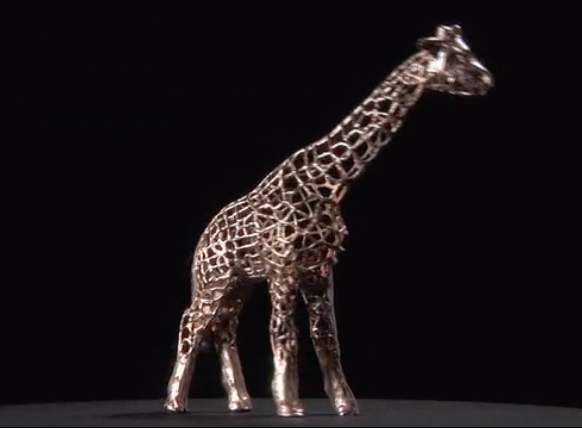  3D printed giraffe 