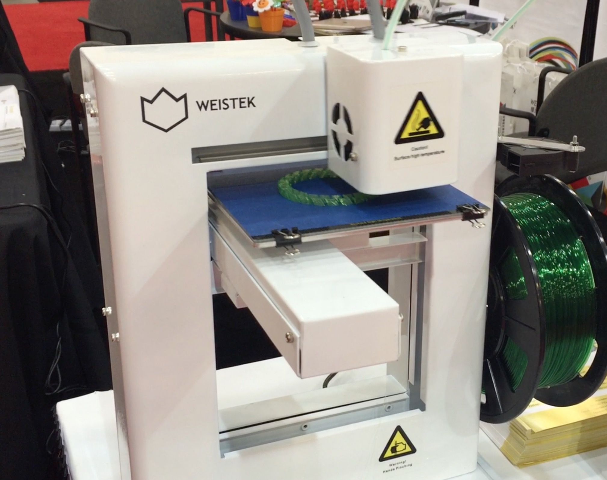 WEISTEK World's Fastest Desktop 3D Printer « Fabbaloo