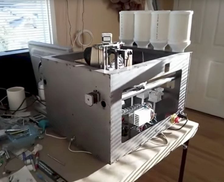  The Iro3D 3D metal printer 