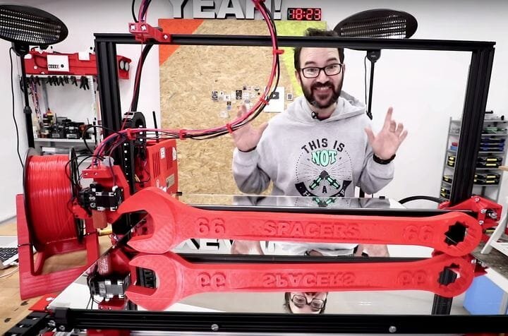 Giant DIY 3D Printer Demonstrates The Challenges Facing 3D Printer Manufacturers