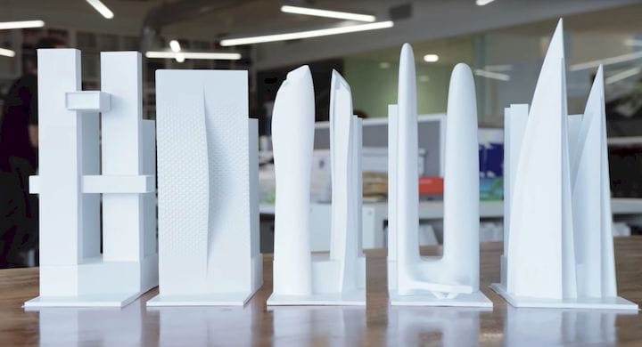  Killa Design 3D prints building models for design feedback [Source: Ultimaker] 