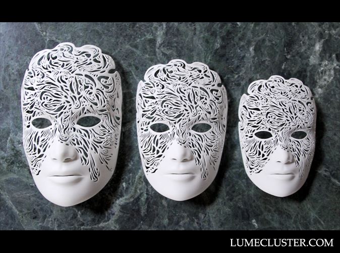  Available only via Lumecluster: Dreamer masks by Melissa Ng [Image: Lumecluster] 