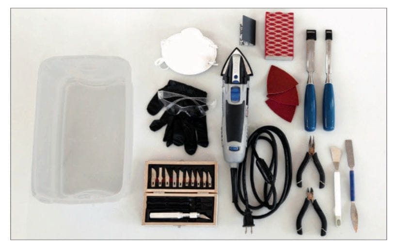  3D print finishing tools recommended by MakerBot 