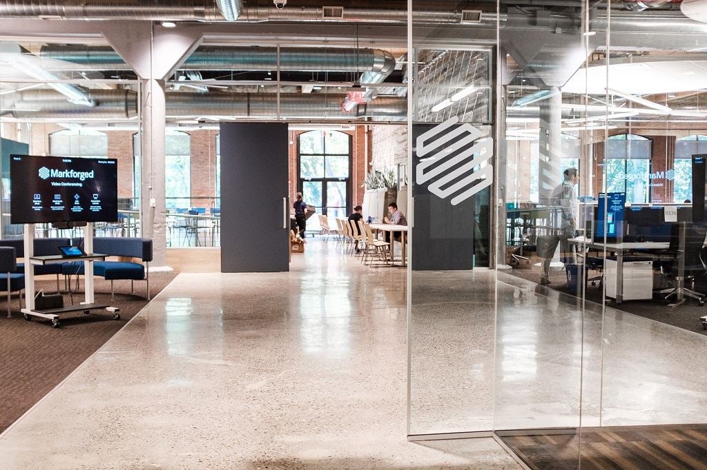  Markforged’s Watertown, MA office [Image: Markforged] 
