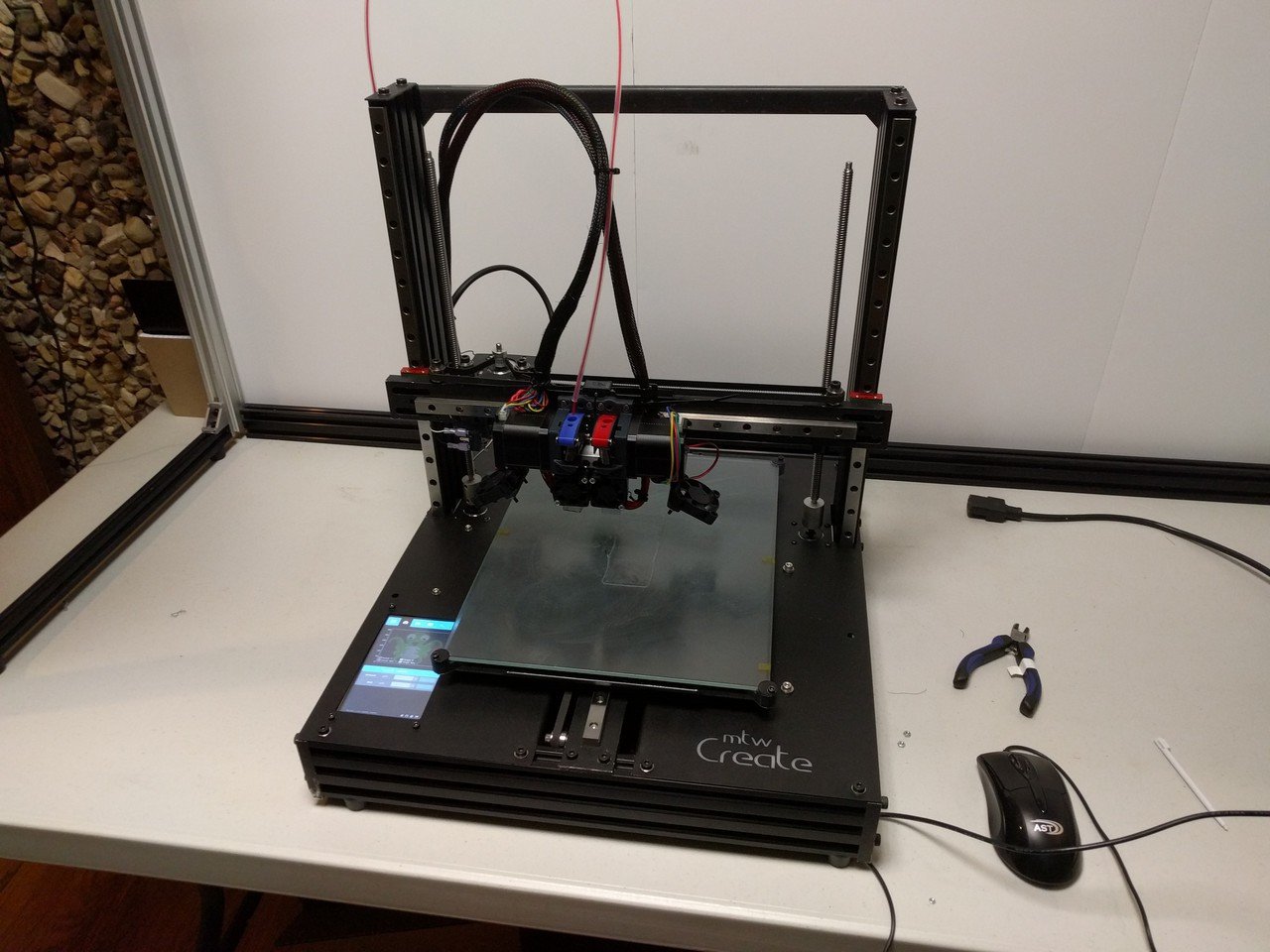  The Maker's Tool Works new MTW Create 3D printer kit 