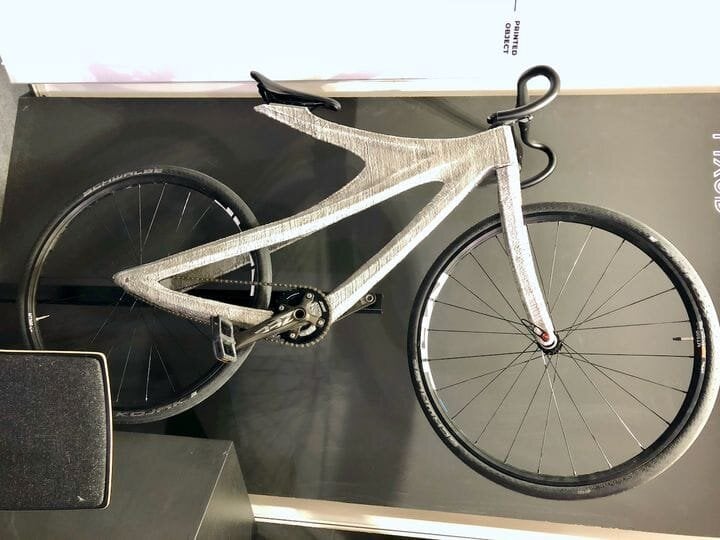  A metal 3D printed bicycle, the Arc Bike II, by MX3D [Source: Fabbaloo] 