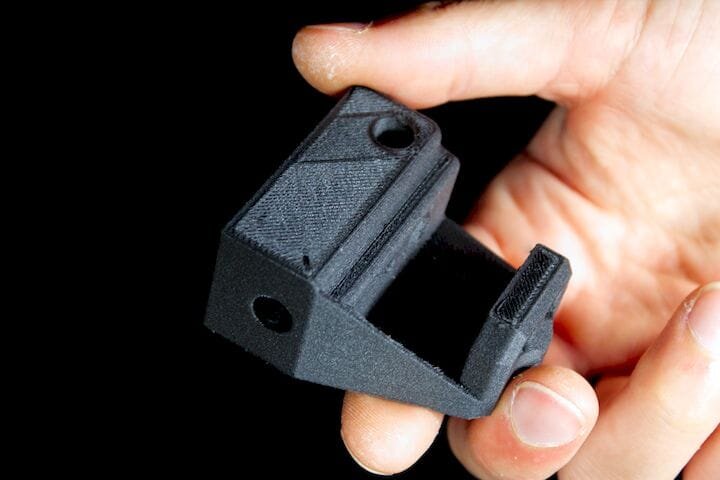  A 3D printed nylon carbon fiber part by Hydra Research’s Nautilus 3D printer [Source: Hydra Research] 