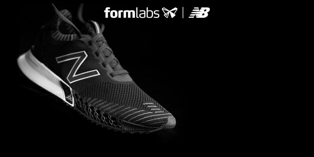  The FuelCell Echo Triple with 3D printed forefoot midsole [Image: Formlabs] 