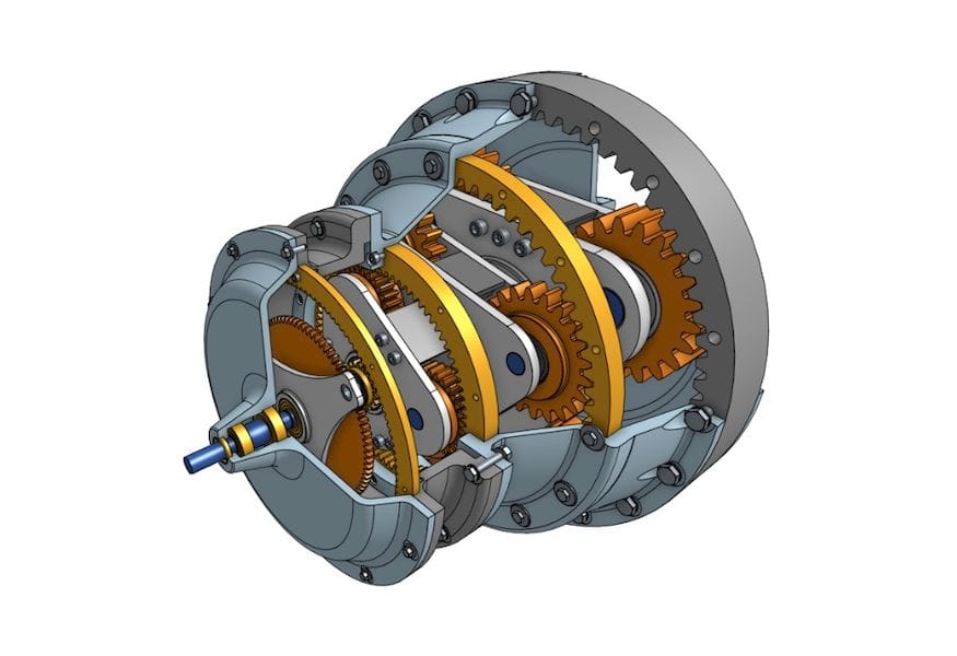  A planetary gear designed with Onshape [Source: Onshape] 
