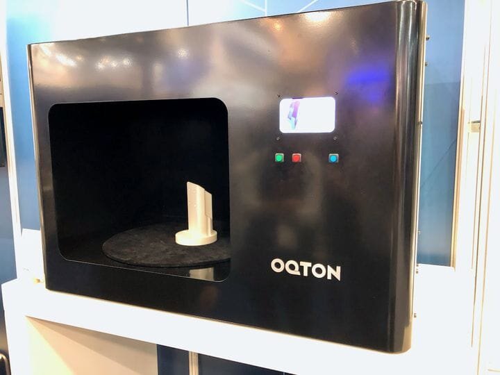  Oqton’s prototype automated inspection station [Source: Fabbaloo] 