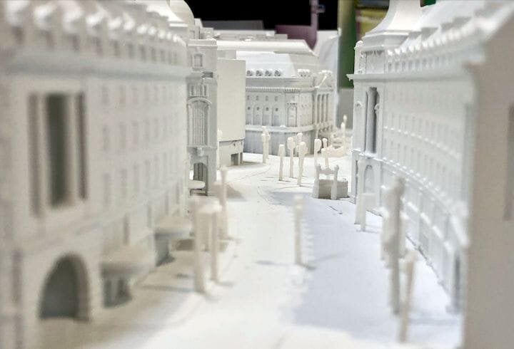  A huge 3D print of London’s Picadilly Circus by RPS and Fixie [Source: Fabbaloo] 