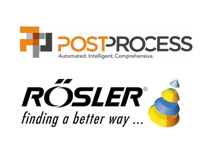 PostProcess Partners with Rösler