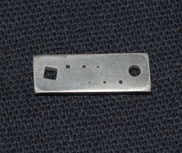  A 3D-printed metal part created with Prodways’ new metallic paste. (Image courtesy of Prodways.) 