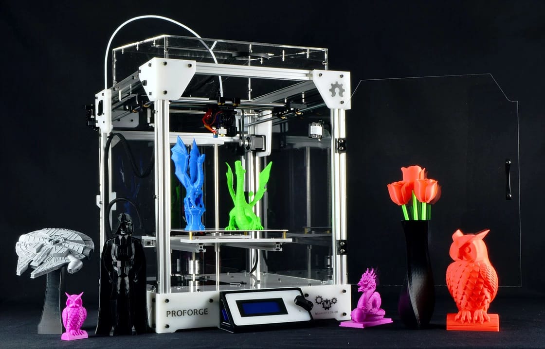  The Proforge 3D printer kit (in assembled form) 
