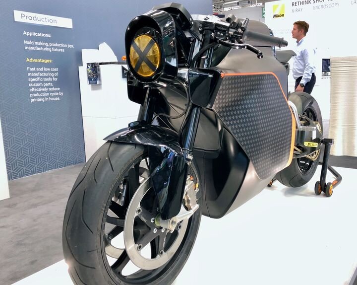 Saroléa's Superbike Powered By Electricity and Polymaker