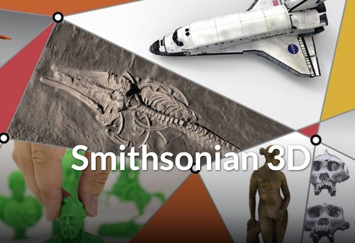  The Smithsonian’s 3D model repository [Source: Smithsonian] 