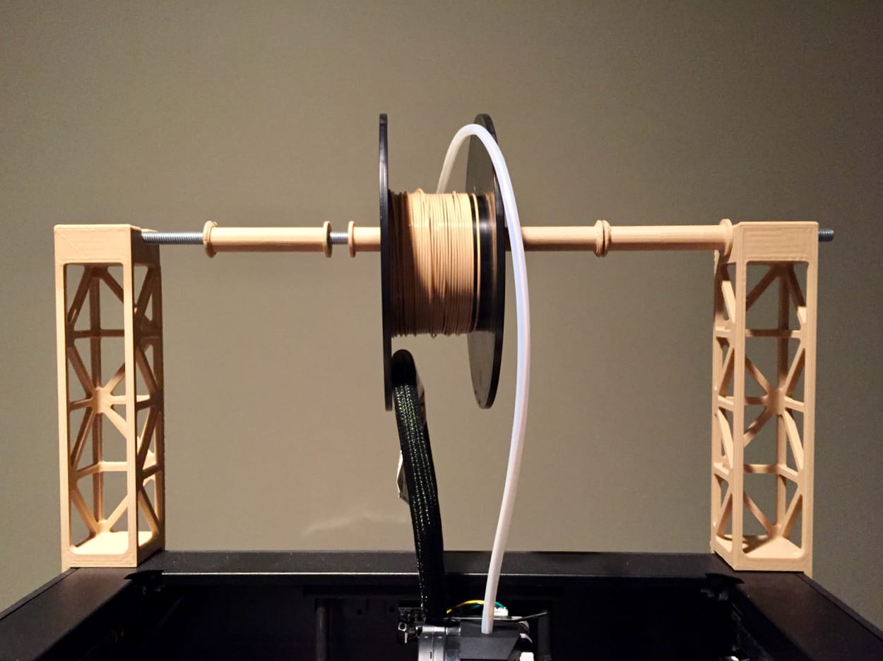  How do you deal with wrong-sized 3D printer spools? 