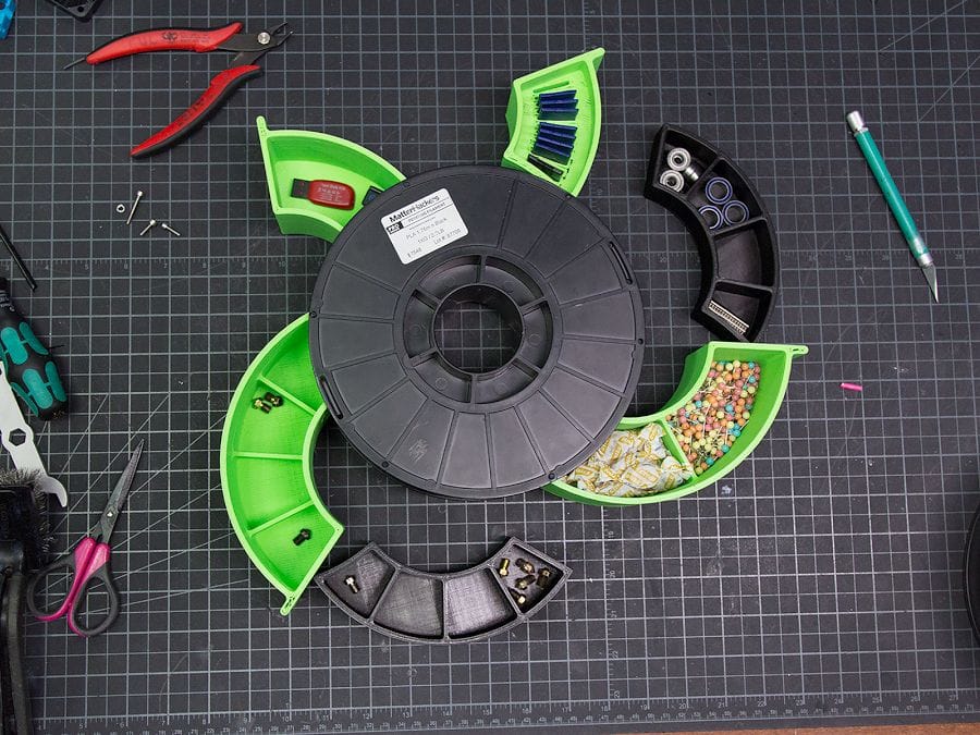  The 3D printed Spool Tool Desk Organizer 