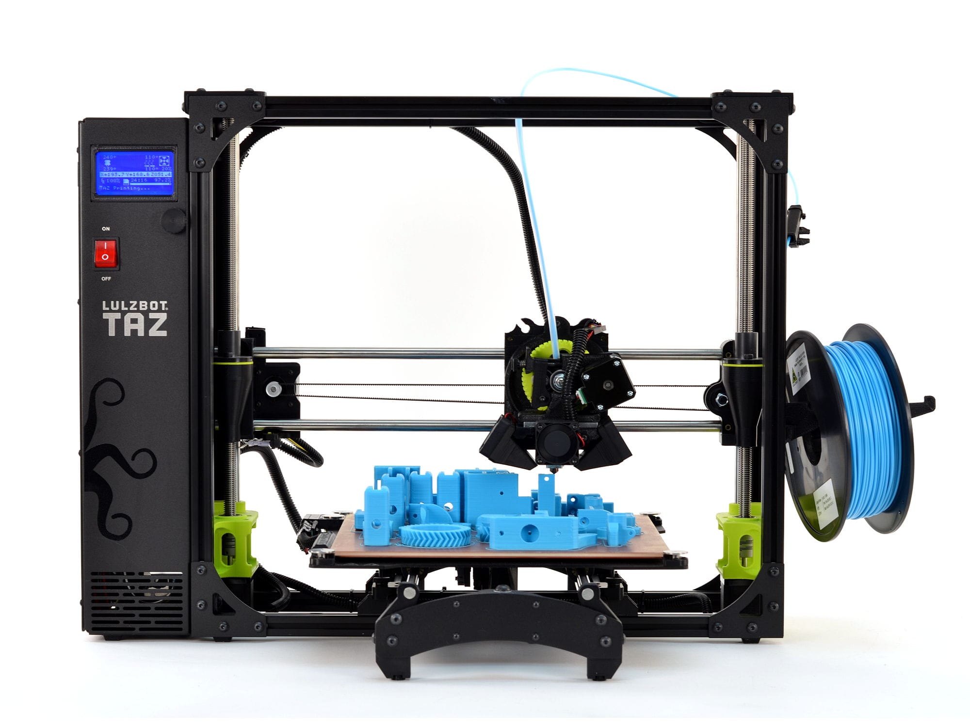  Front view of the current LulzBot TAZ 6 