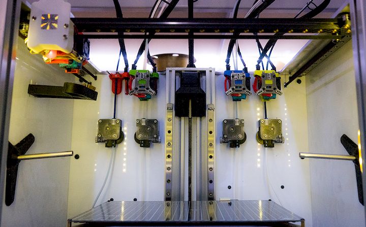 E3D-Online Making Progress On Their Tool-Changing 3D Printer Design
