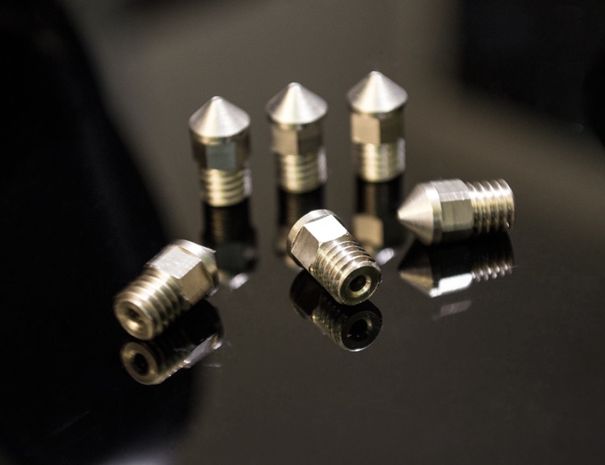  Tungsten 3D printer nozzles 