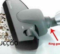   Electrolux Energica Vacuum Floor Nozzle Attachment Ring - 3D Printed  