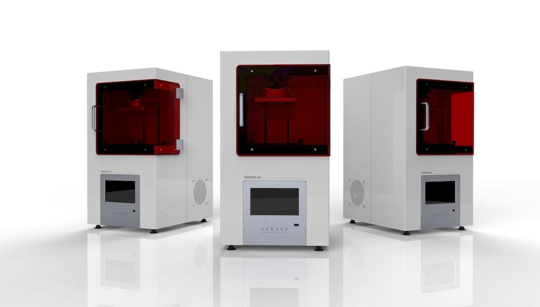  Microlay's new Versus 3D printer 