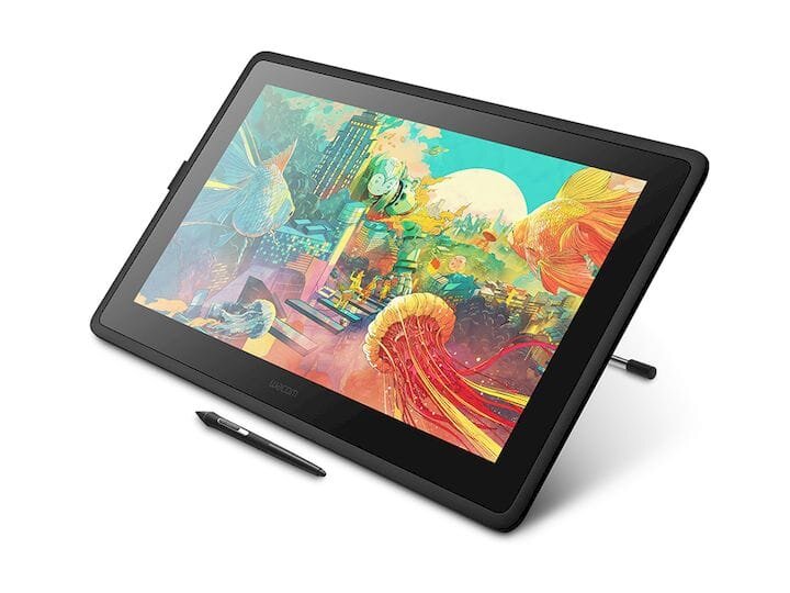  Side view of the Wacom Cintiq 22 pen display tablet [Source: SolidSmack] 