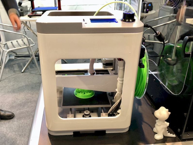  The tiny Tina II 3D printer from Weedo 