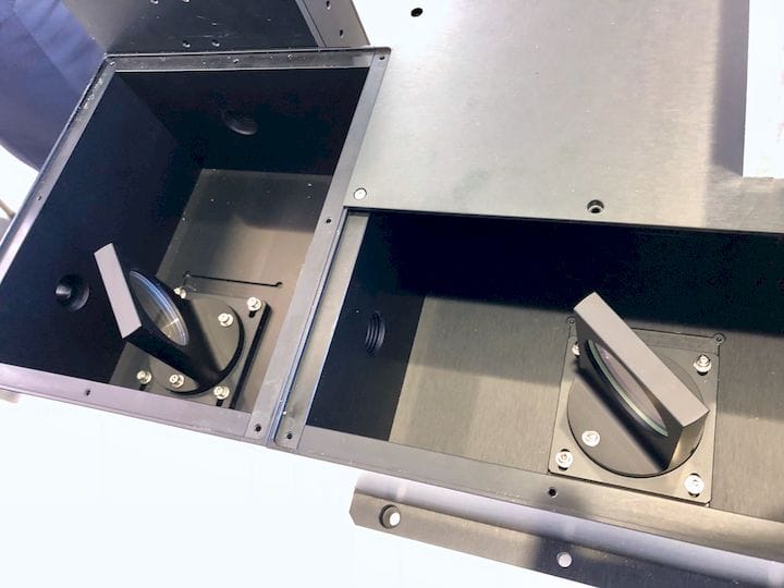  Part of the MetalSys 3D printer’s meltpool monitoring components [Source: Fabbaloo] 