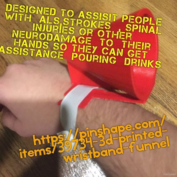  The practical Wristband Funnel 3D model 