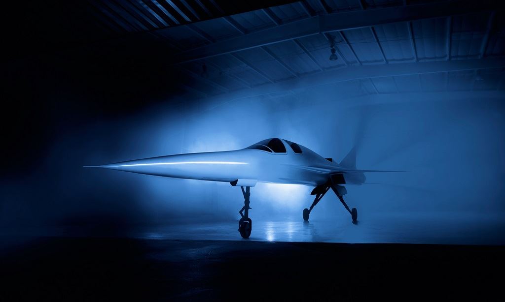  The XB-1 supersonic demonstrator aircraft [Image: Boom Supersonic] 