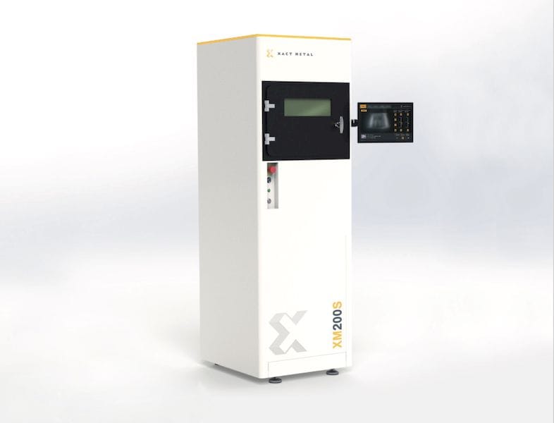  The Xact Metal XM200S 3D metal printer 