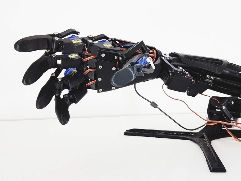 DIY Desktop Robotic Dexterity With The Youbionic Human Arm