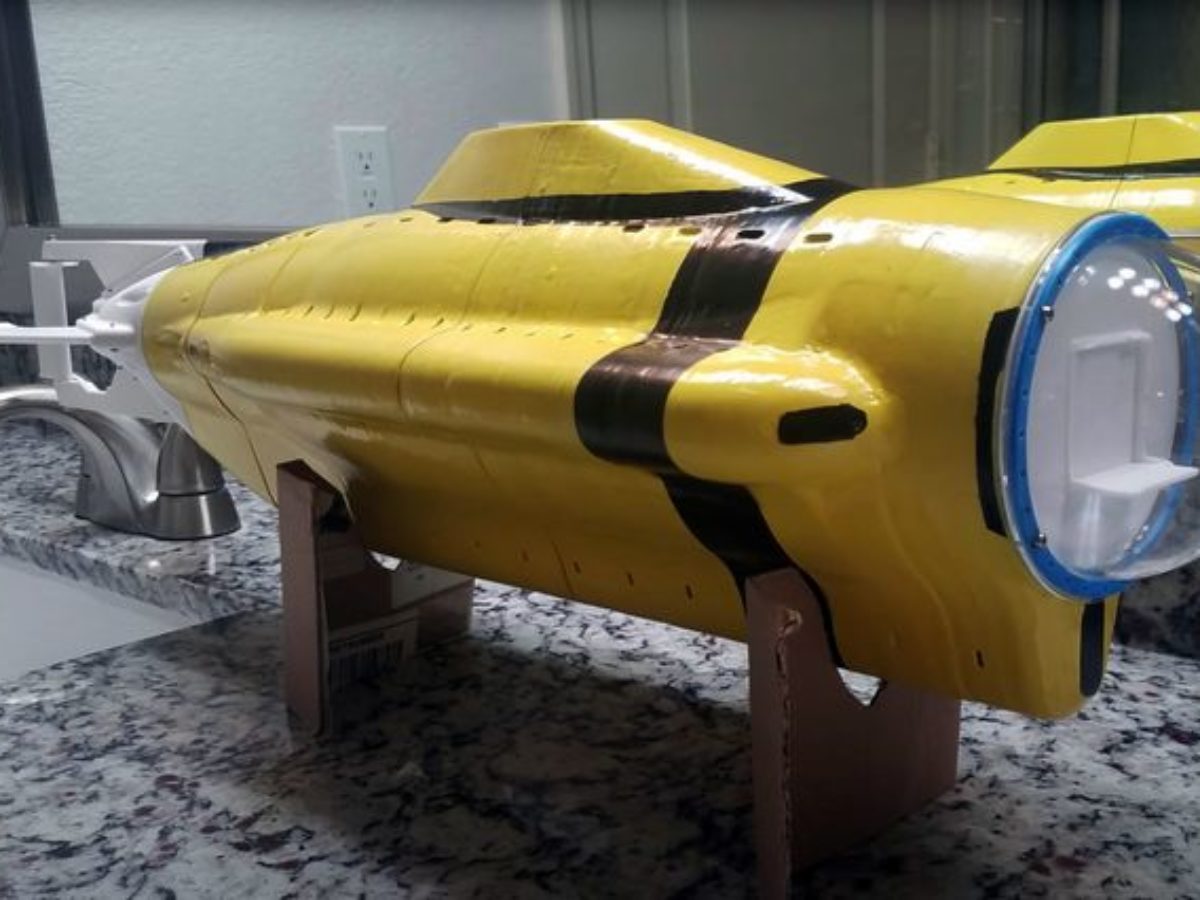 3d printed rc submarine